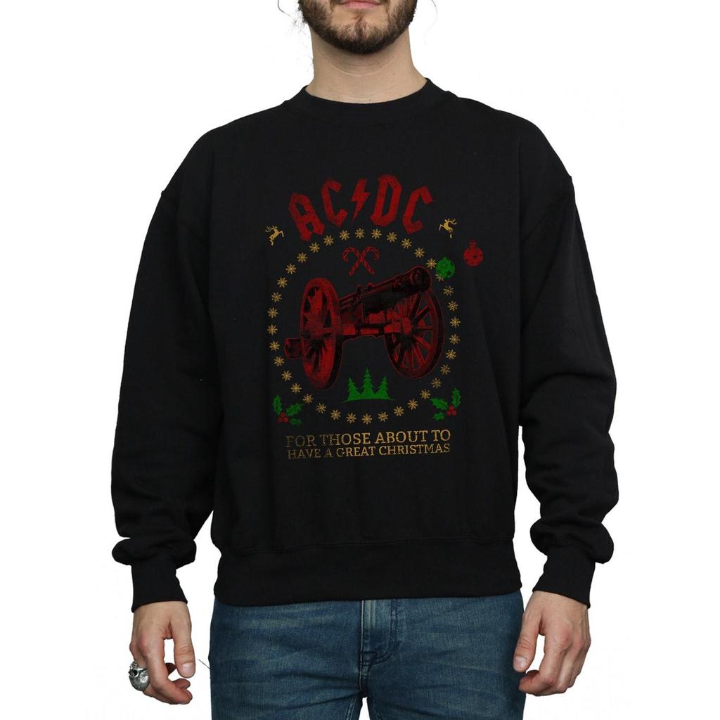 AC/DC Mens Christmas For Those Sweatshirt