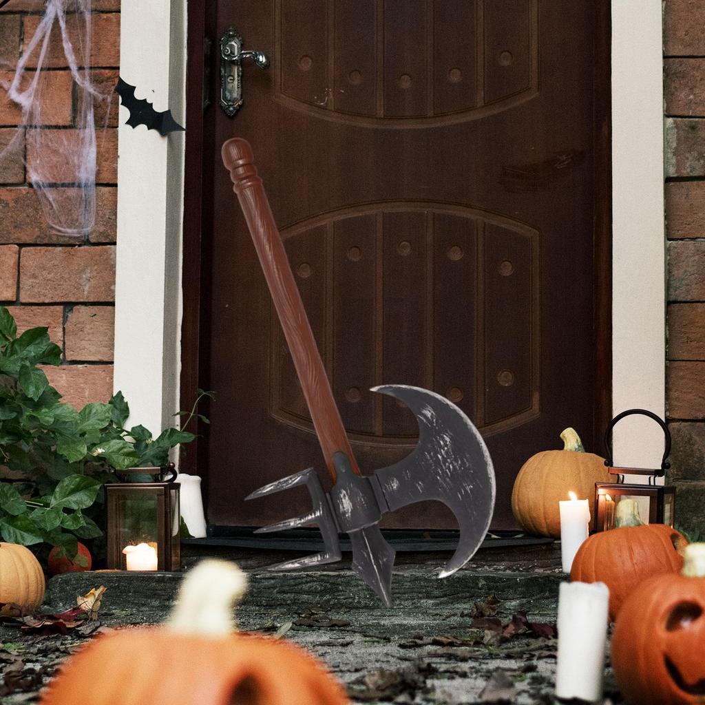Halloween Axt Spielzeug, Gruseliges Verkleidungsspielzeug Lustige Halloween Geschenke Beil Requisite für Rollenspiel Festival Modenschau Cosplay Party