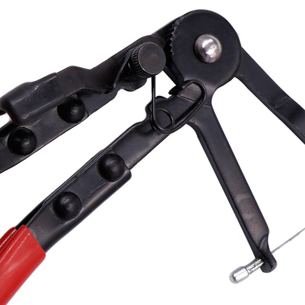 Car Hose Clamping Pliers Bendable Hose Clamps Cable Type Flex Cable Long Clamps Straight Hose Bundle Removal Auto Repair Tools