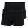 adidas Mens Stripe Cotton Boxer Shorts (Pack of 2)