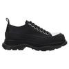 Alexander McQueen Tread Slick Lace Up Shoes 'Black White Toe' 735815WHZ6N1081