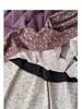 Women's Autumn 2025 Elastic Waist Floral Print Midi Skirt - Soft, Loose, Versatile Over-the-Knee Skirt