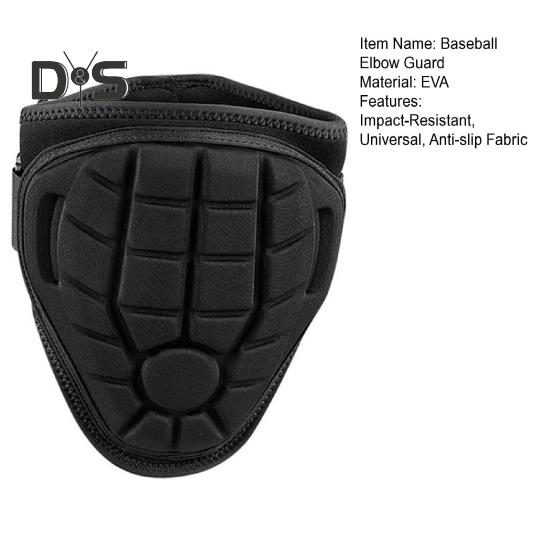 Налокітник для бейсболу для молоді та дорослих, регульовані налокітники для відбивання, захисне спорядження для бейсболістів і софтболістів