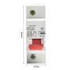1P AC Circuit Protector Rated at 125A Reliable Solution for Safeguarding Against Electrical Faults in For PV Systems
