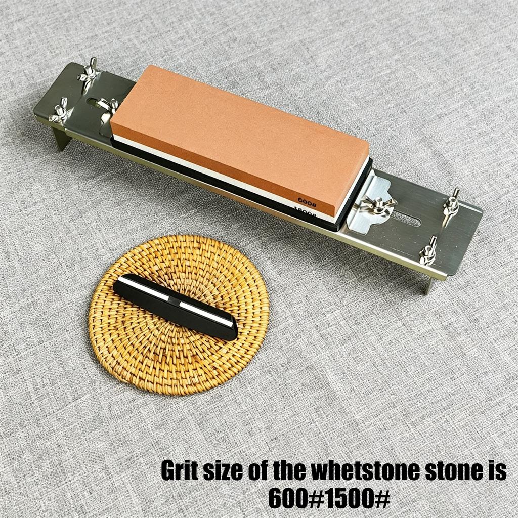 Adjustable Stainless Steel Sink Sharpening Stone Holder Anti-Slip Kitchen Whetstone Grinder Rack for Cutlery Sharpener Tool