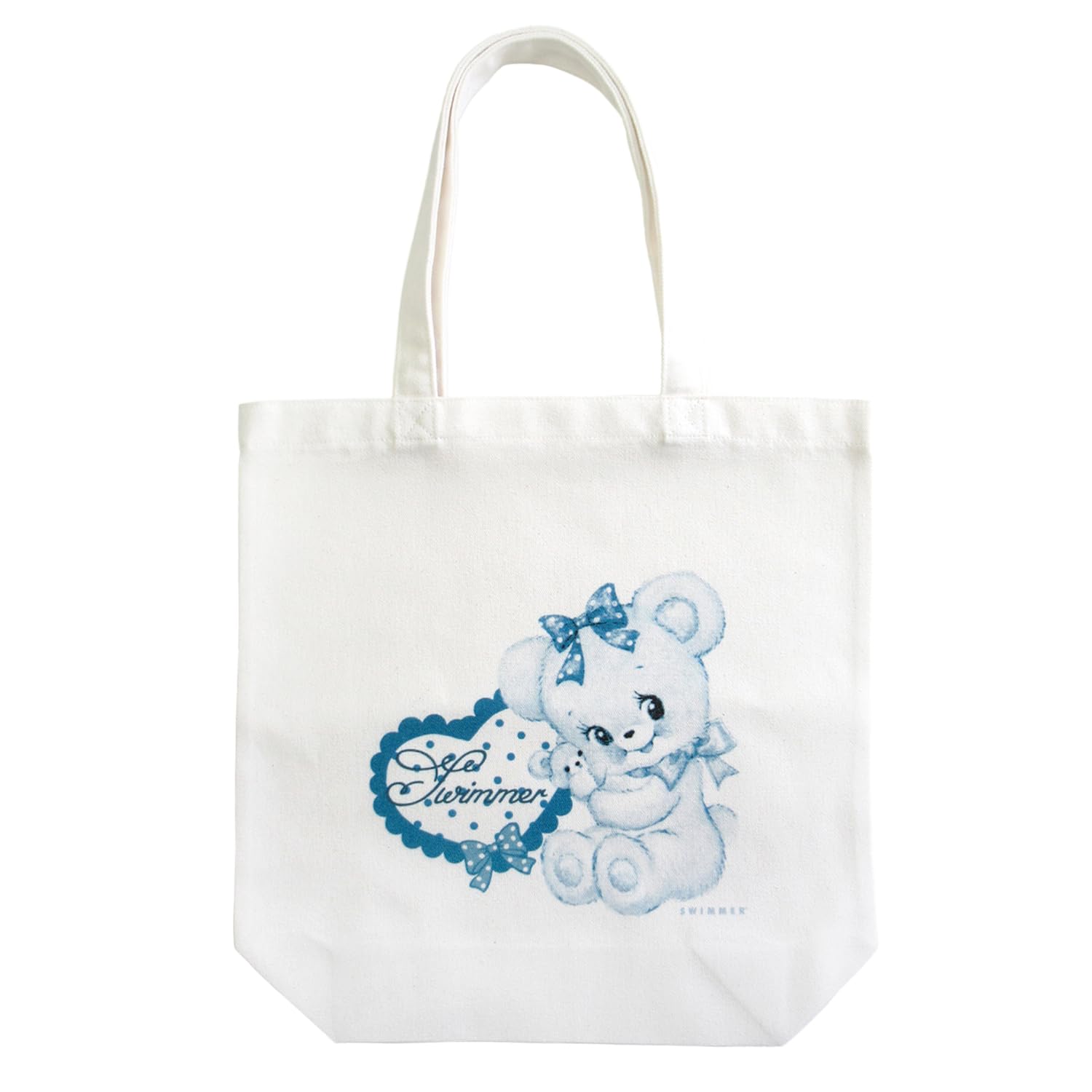 

SWIMMER Tote Bag Hugly 36 x 11 x 36 cm Miscellaneous Goods Cute Swimmer [Morisaka Global]