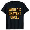 Funny Crazy Uncle Graphic Tshirt Casual Streetwear Tops Novelty Gift For Unisex