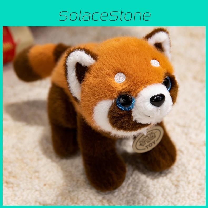 Tiger Cute Panda Raccoon Cartoon Animal Plush Doll For Kids Decor Bedroom