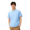 Li-Ning Campus Series Logo Print Quick-Dry Short Sleeve Polo Shirt Men Polo Shirts Calm-Blue YPLT041-5