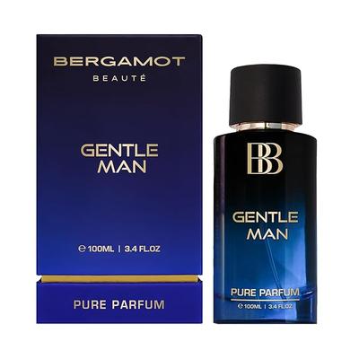 Bergamot Beaute GENTLE MAN Aquatic Pure Parfum | Bergamot, pižmo a vanilka | 12+hodinový dlouhotrvající parfém pro muže | Vyšší koncentrace než EDP 100ML