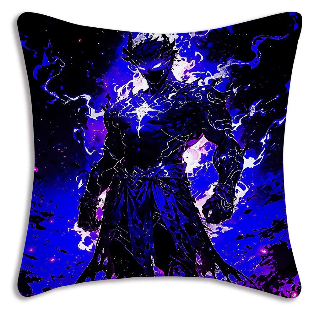 Cartoon Cool Solo For Levelings Pillow Covers Cartoon Sofa Decorative Home Double-sided Printing Short Plush Cute Cushion Cover