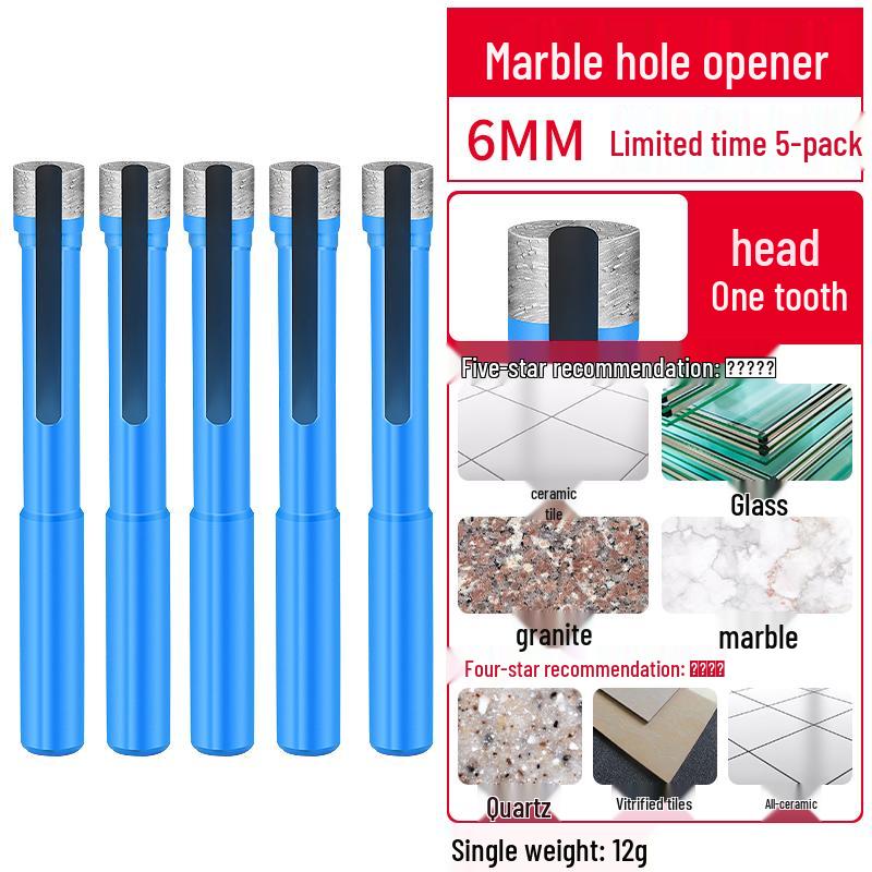 מקדחה למרבל, אריחים, אבן, גרניט ובטון לקידוח יבש