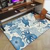 1PC ocean life Carpet Ultra Soft, Thick & Absorbent, Non Slip Machine Washable Mat for Entryway