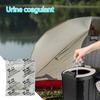 100pcs Urine Absorbent Powder Strong Water Absorption Poo Urine Powder Travel Fishing Camping Toilet Gel for Outdoor Emergency