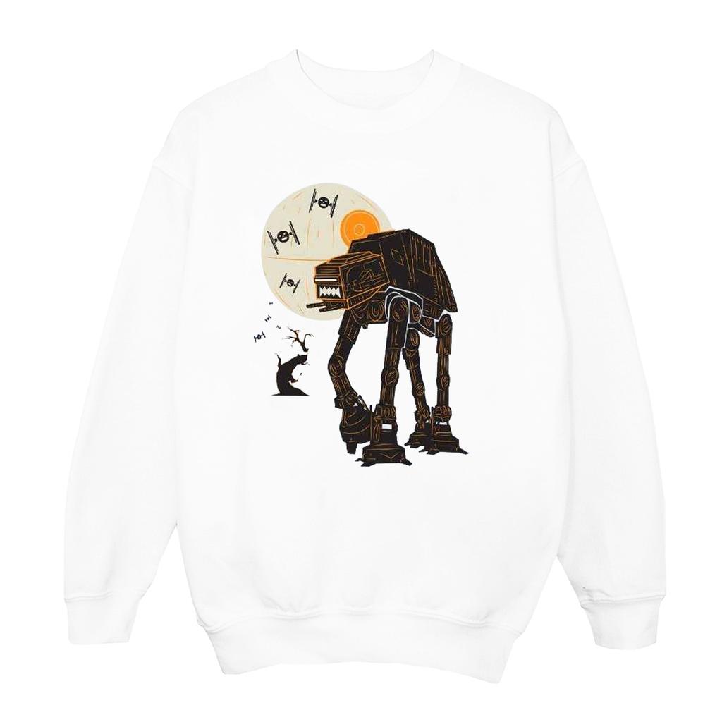 Star Wars Womens/Ladies Halloween AT AT Sweatshirt