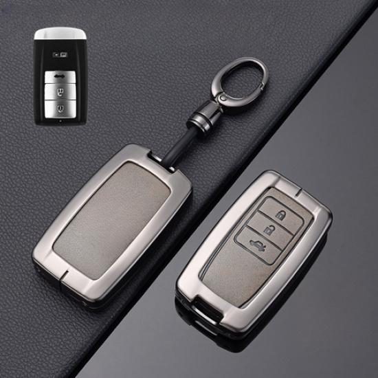 Zinc Alloy Leather Car Remote Key Fob Case Cover For Acura MDX RDX RLX ILX TLX
