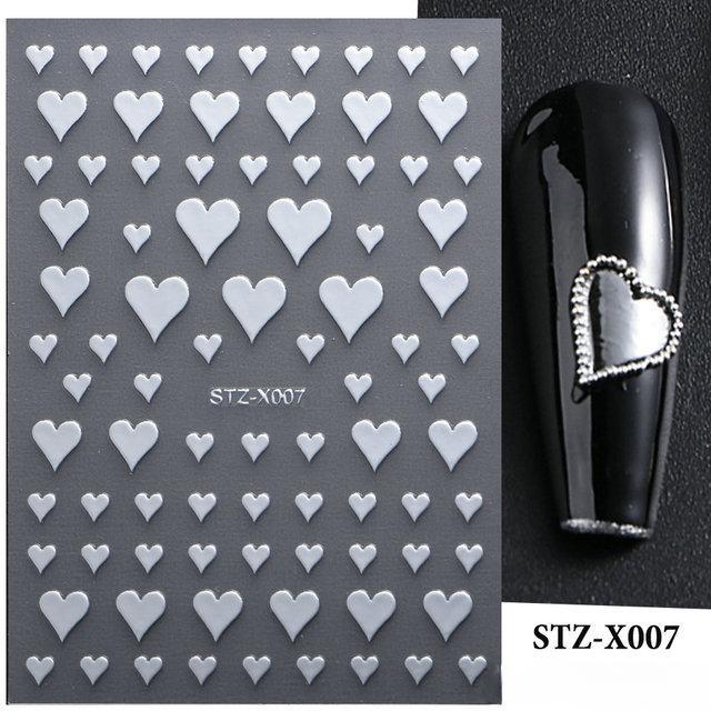 Spider Nail Art Stickers,3D Self-Adhesive Spider Web and Spider Design Nail Sticker Acrylic Nail Art Decoration for Women Holiday Nail Charm