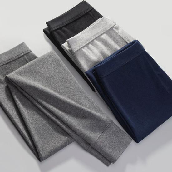 Men Long Johns Cotton Thermal Underwear Pants Autumn Winter Male Leggings Sleepwear