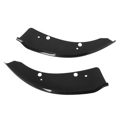 2pcs Front Bumper Lip Splitter Protector Replacement for Dodge Challenger Scat Pack SRT 2015‑2020Black