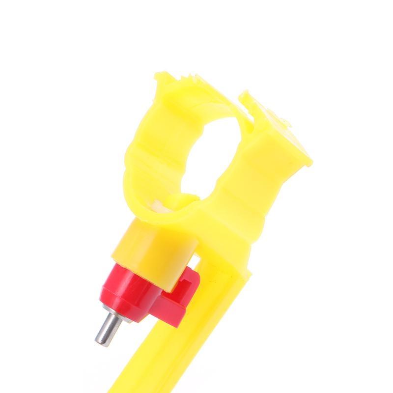 Poultry Water Feeder Automatic Stainless Steel Nipple Drinker for Chicken Ducks S