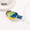 Bird Shaped Clip Colorful Hair Claw Strong Hold Non Slip Parrot Sparrow Design Clips Hummingbird Shape Clamp Accessories for Women Girls Lightweight