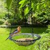 BirdFeeder Outdoor Bird Feeder for Balcony Garden, Hanging Hummingbird Feeder for Garden and Courtyard