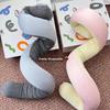 New Design Freely Shapeable Travel Pillow Easy To Storage Nylon 360°Neck Pillow Adjustable Portable Travel Neck Pillow Office