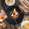 Hitzebeständige Kamin-/Feuerstelle-Matte Ölbeständige Flammhemmende Matte Camping-Feuerfestes Tuch BBQ-Grill