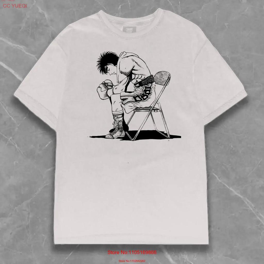 Anime Boxing T Shirt Gloves Hajime No Ippo Kamogawa Gym Makunouchi Kbg Vintage Vintage Slightly Stretched Unisex Homme