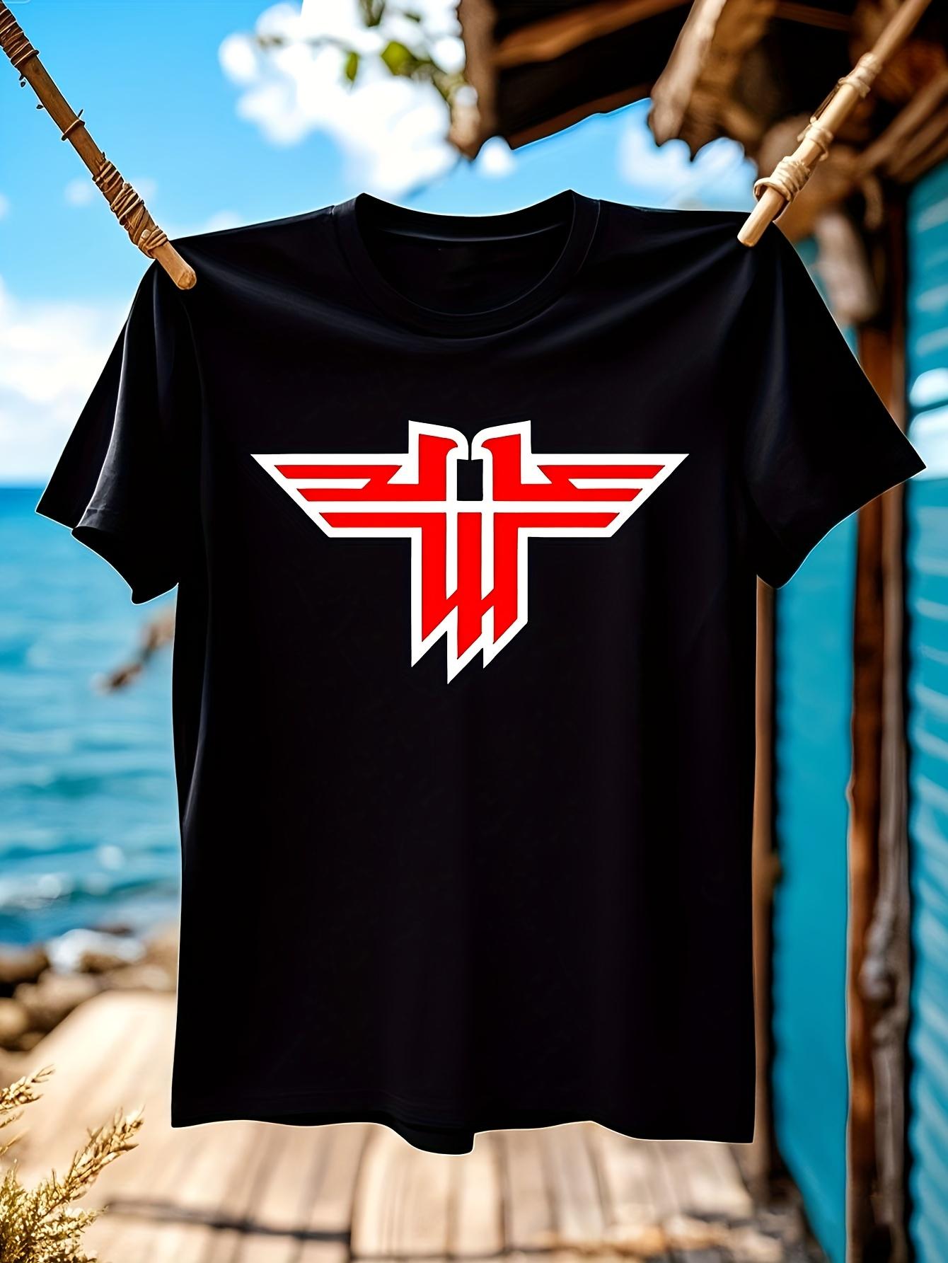 Wolfenstein Castle Graphic Tshirt Graphic Tshirt - Bold R... L