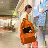 Schoolbag Backpack Female Casual Commuter Middle and High School Student School Bag Niche Large Capacity Retro Versatile Literary Polka Dot Backpack