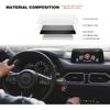 Compatible with Mazda 3 6 CX-3 CX-5 CX-9 MX-5 Miata Accessories Real Carbon Fiber Sporty Car Keyless Engine Start Stop Push Button Cover Trim Sticker