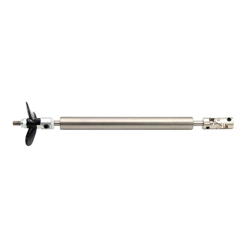 Rc Boat 4mm Boat Shaft Stainless Steel Drive Shaft Three Blades Screw Joint Stainless Steel Shaft Sleeve Prop