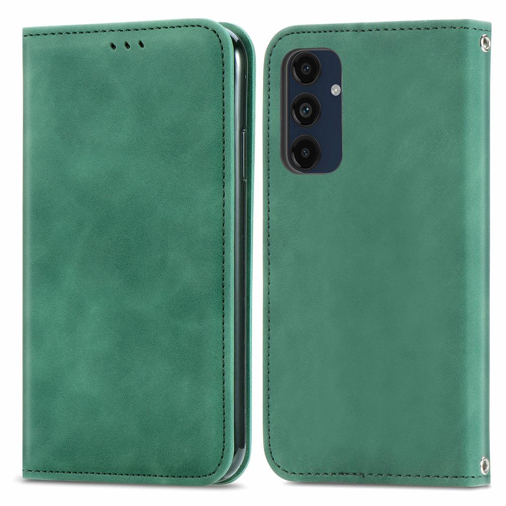 For Samsung Galaxy A16 5G/A16 4G Leather Case with Card Holder Magnetic Absorption Phone Cover