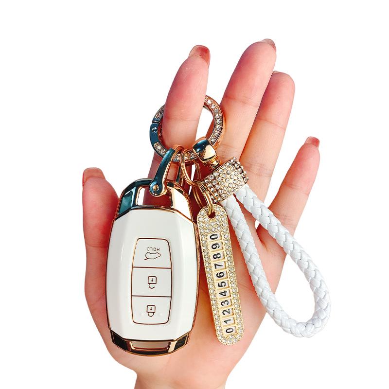 Hyundai Key Case for ix35, Mistra, ix25, 7th Gen Elantra, Verna - Women's 2022 Edition