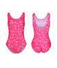 Jeteseu Women'S Splash U-Back Indoor Swimsuit Flower Garden Pk L4A5011
