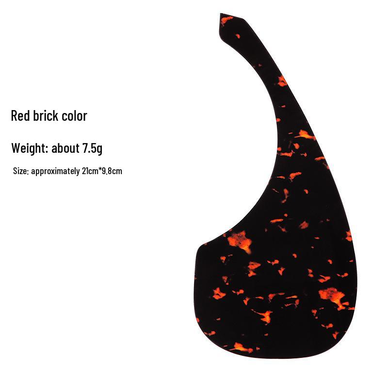 Naklejka panelowa pickguardu gitary chroniąca przed zarysowaniami dla gitar 38-41 calowych - Ochrona strun