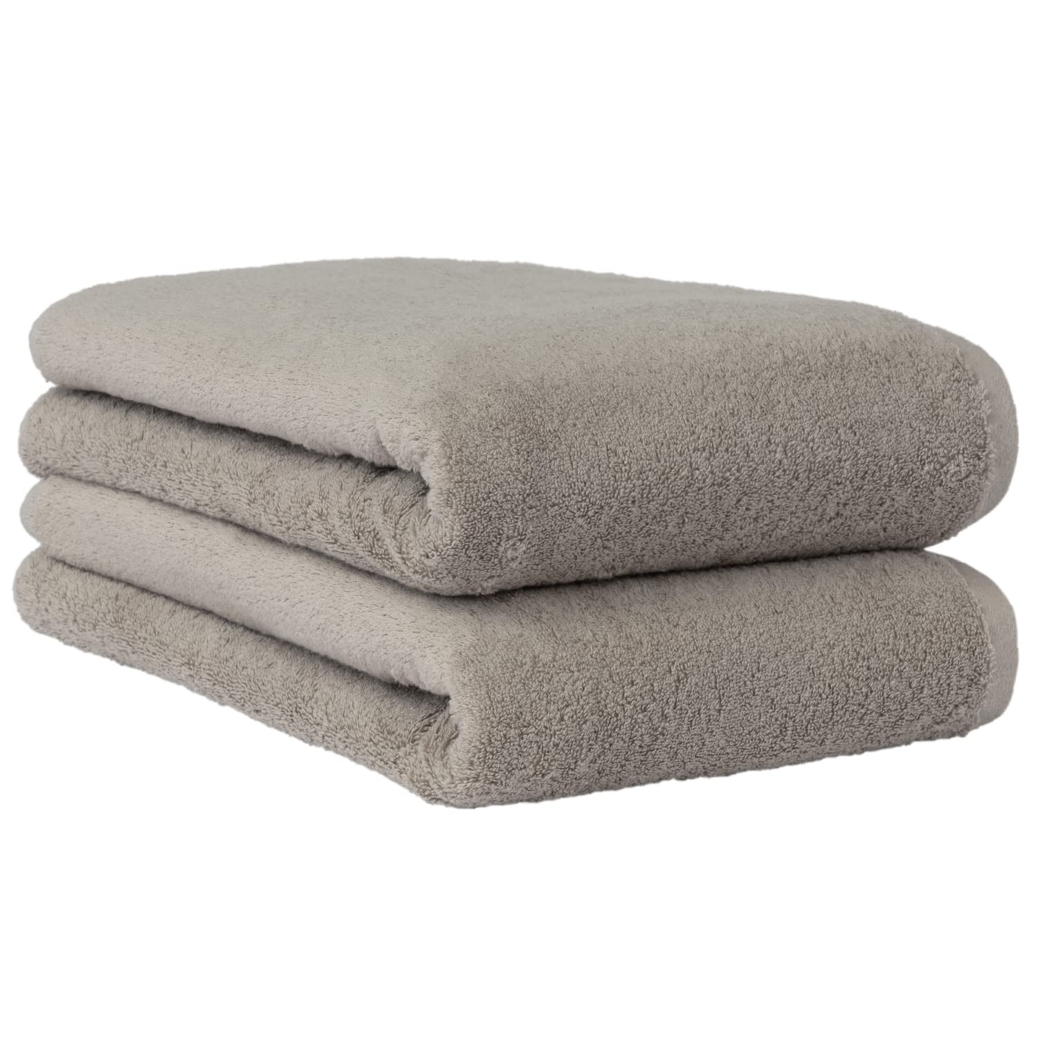 

Towel Laboratory Extra Bath Light Set of Fast JapanTechnology [Volume Rich] #003 Towel, Gray, 2, Hotel-Quality, Thick, Fluffy, High-Breathability,