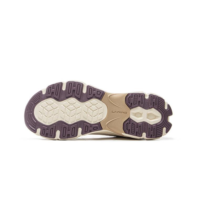 Li Ning Kids Sports Lifestyle Comfortable Versatile Non-Slip Shock Absorbing Low-Top Casual Shoes Kids Casual Shoes Light-Pink YKCV096-2