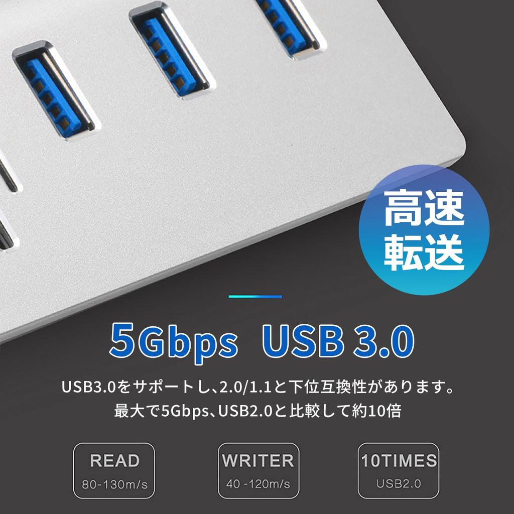 Reliable Japanese Company USB Hub 4 Port Hub USB USB Port Aluminum PC TypeC Tablet Hub Bus Powered Type C Multifunctional TYPE High Speed Data