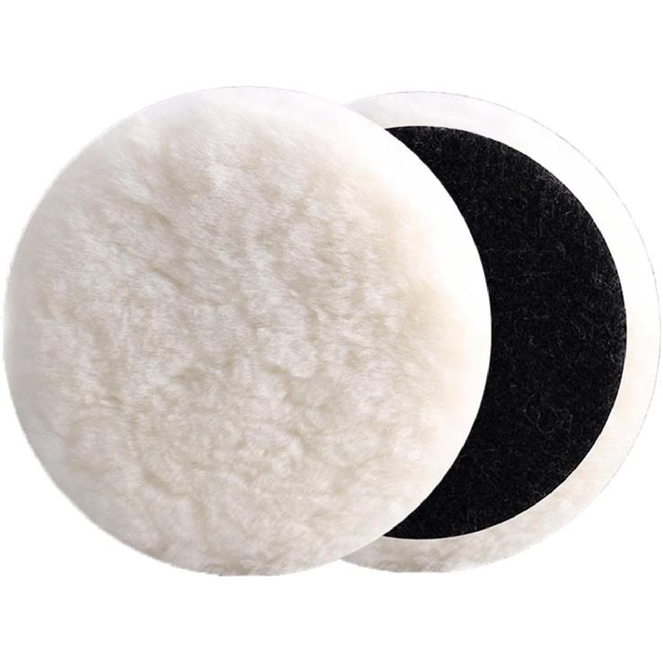 

Utoolmart 6 Wool Polishing Pad Hook and Loop Buffing Wheel for Car Auto Orbital Polisher Buffer 8Pcs 4-inch;2pcs