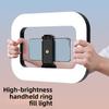 With Clamp Selfie Fill Light Rechargeable Phone Fill Light LED Video Light  Live Streaming