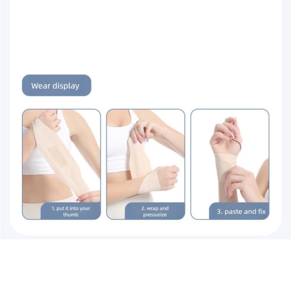 with Fastener Tape Sport Wrist Guard Ultra Thin Soft Wristband  Wrist Sprain Protective