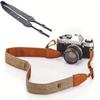 1PC Vintage Camera Strap Comfy Cotton Shoulder Strap for DSLR Camera Mirrorless Camera and More.