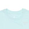 Nike T Shirts Men's Light Green Crew Neck Moderate Straight Fit BV0628-382