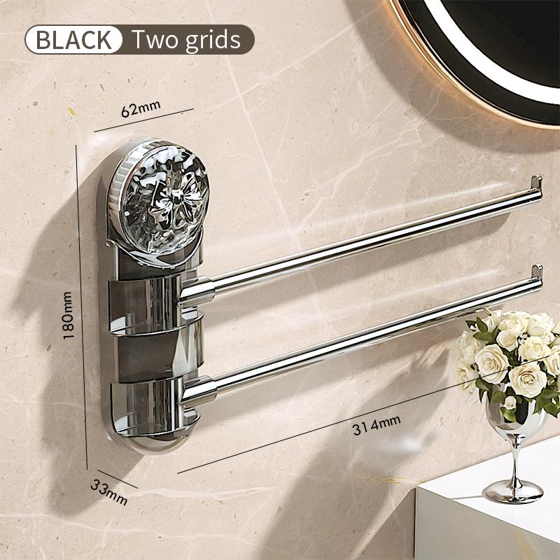 

Вешалка для полотенец на присоске, вращающийся держатель для полотенец в ванной, 2/4 штанги для полотенец, полка для вешалок для ванной, подвесной органайзер для кухни Shelevs