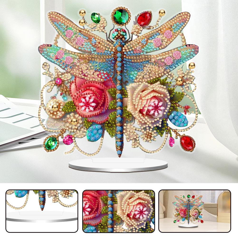 Animal Table Top Diamond Painting Ornament Kits Acrylic 5D DIY Diamond Art Tabletop Decorations Bedroom Table Decor