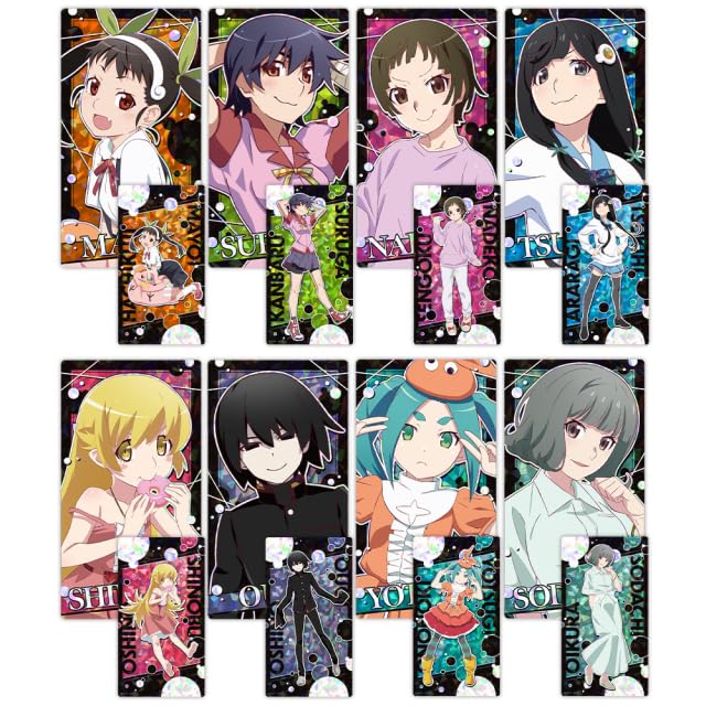 Серия  Monogatari  Коллекция Prism Visual vol.2 (BOX) Все 8 типов