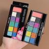Ri Hao 10-Color Eyeshadow & Blush Palette - Perfect for June 1st Festival, Stage Makeup, Shimmer & Pearlescent for Beginners.