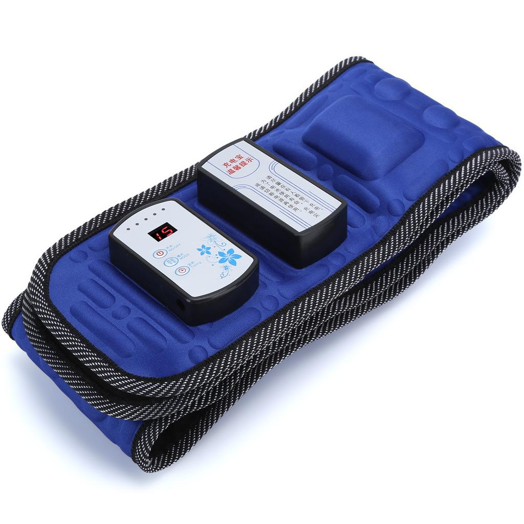 Wireless Charging Waist Massager Lumbar Vibration with Heating Waist Supporter